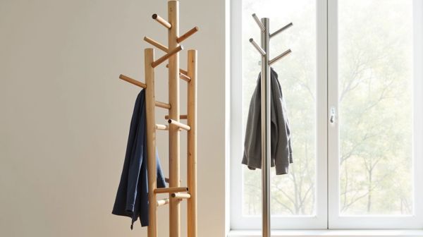 Bois ou métal : quel matériau choisir pour son porte-manteau ?