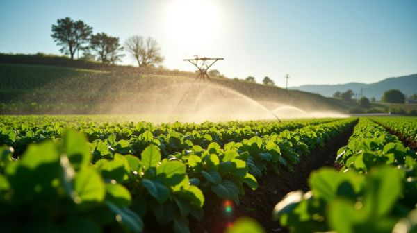 L'importance d'un système d'irrigation commercial efficace
